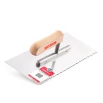 Paca zębata do rozprowadzania mas ząb 4 x 4mm  o wymiarach 270 x 125 mm