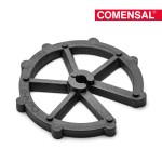 Dystanse pionowe 30mm gwiazdka na pręt 6-8 mm - 100szt