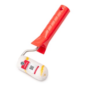 Wałek malarski złota nić z rączką 7cm