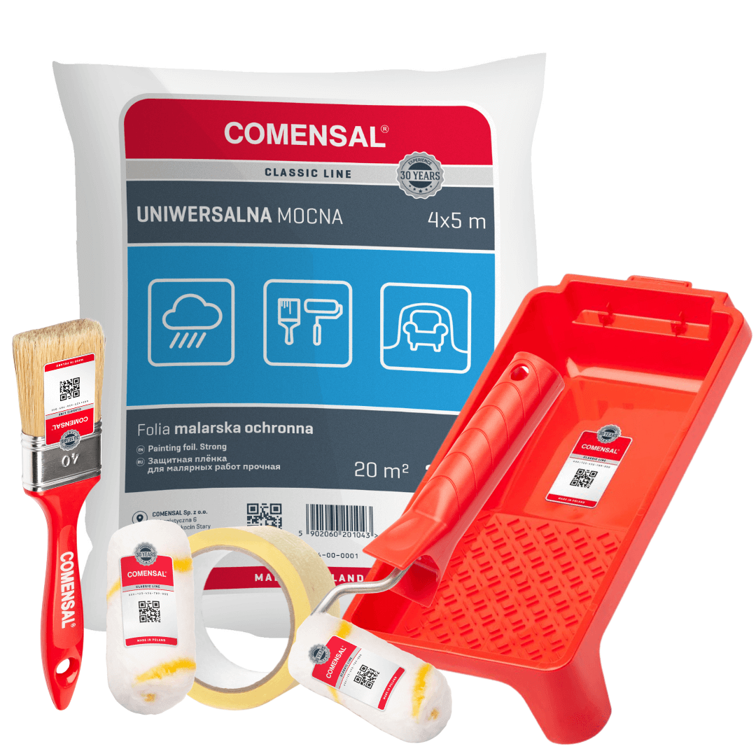 zestaw-malarski-mini-70-pedzel-kuweta-folia-2x-walek-comensal