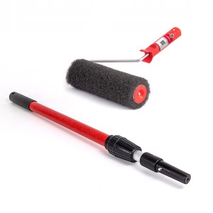 Zestaw wałek do gładzi 25 cm , kij teleskopowy
